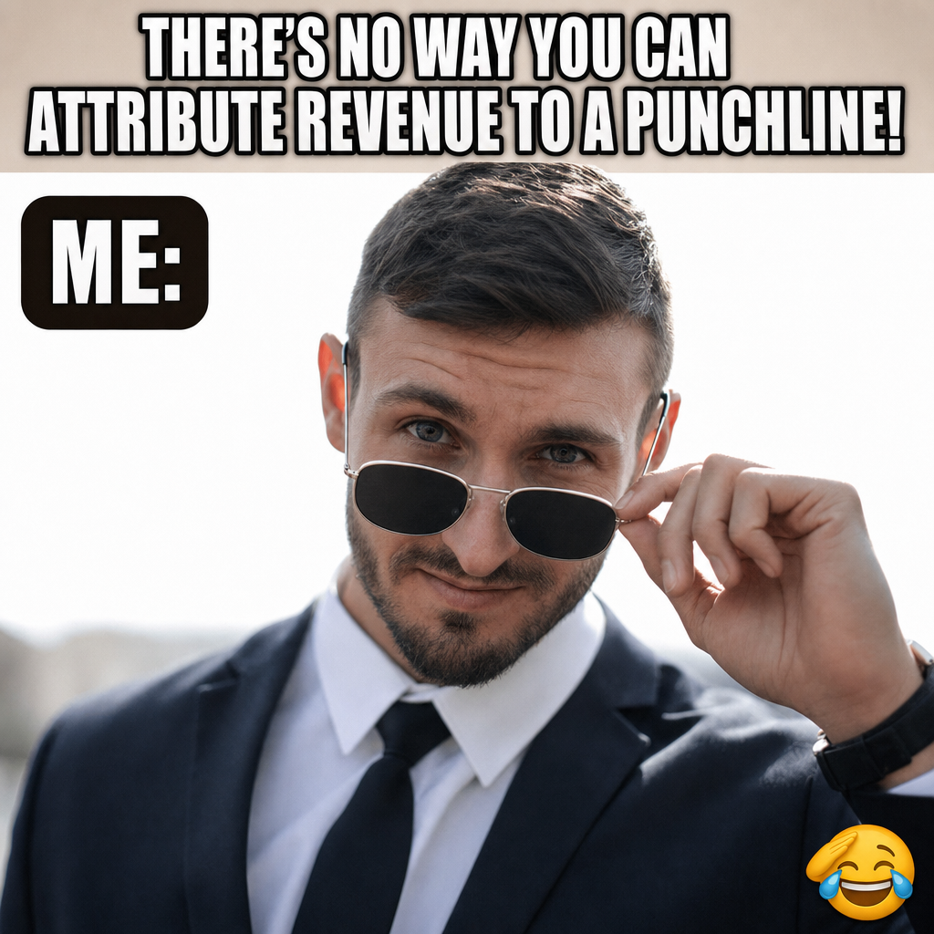 Yes, You Can Attribute Revenue to a Punchline (And You Should)