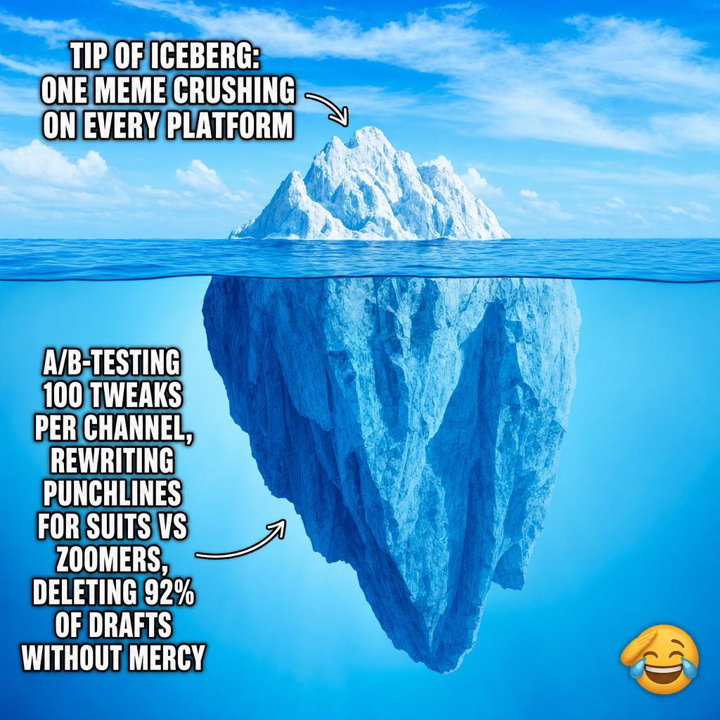 The Iceberg Strategy: Why One “Everywhere” Hit Takes 100 Quiet Experiments