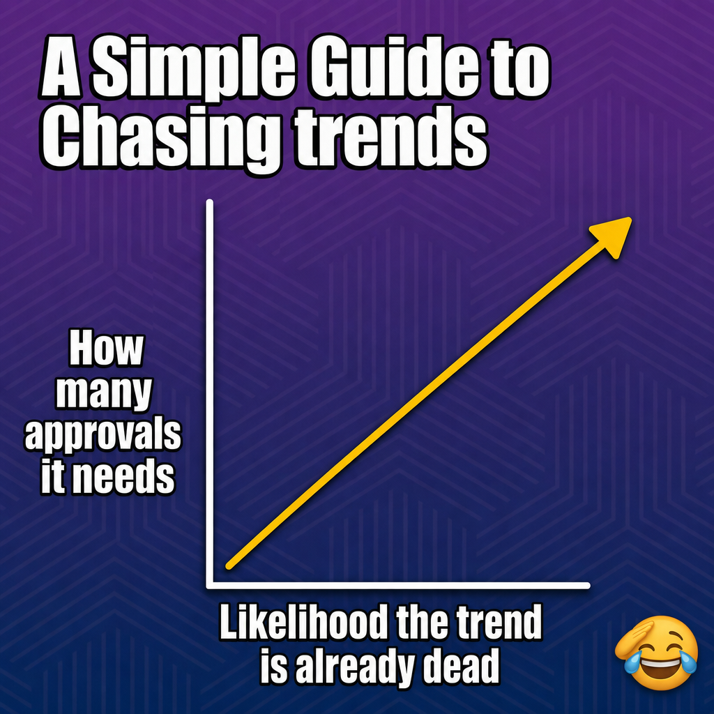 The Approval Queue Where Trends Go To Die
