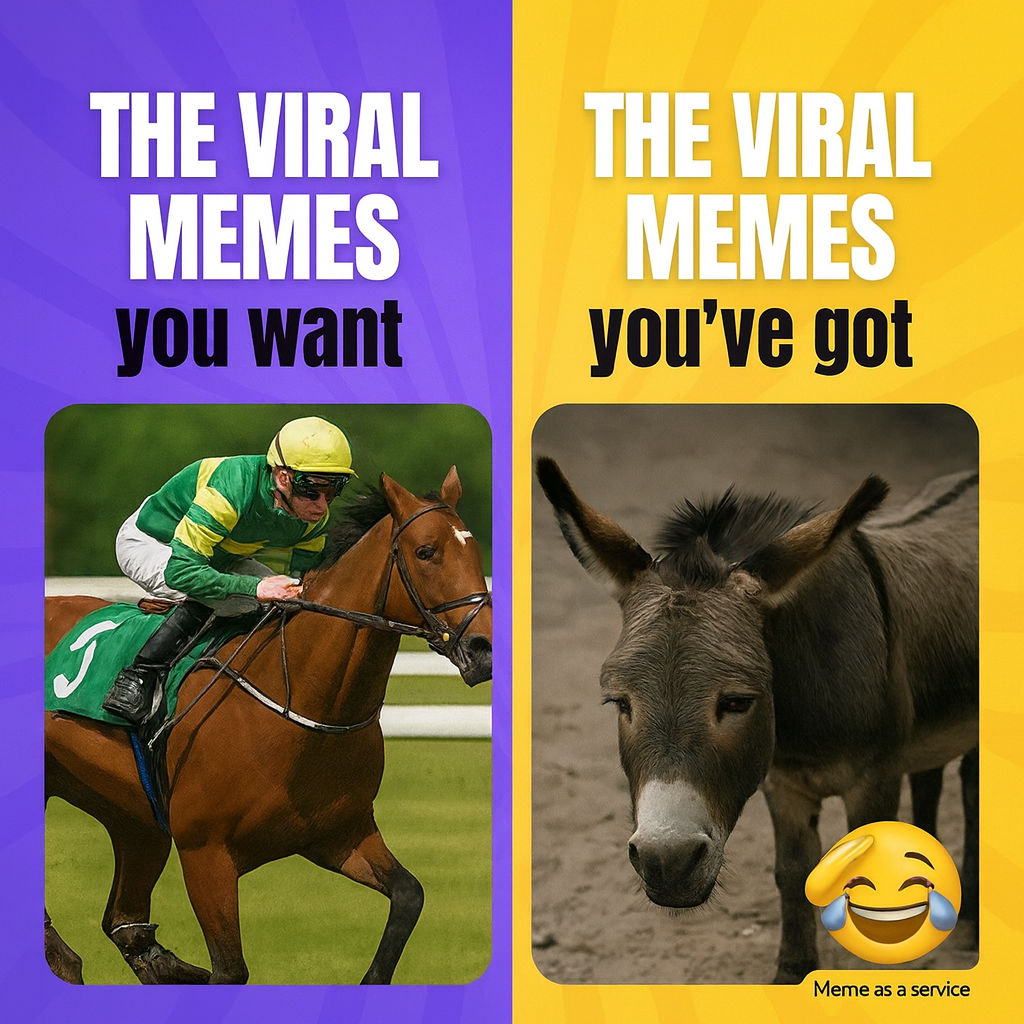 The VIRAL MEMES you want / The VIRAL MEMES you've got