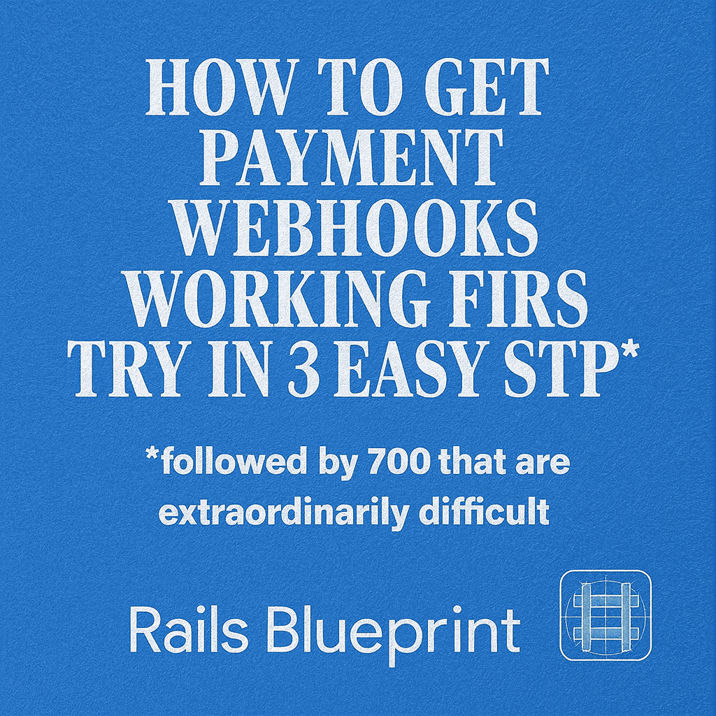 How to GET PAYMENT WEBHOOKS WORKING FIRST TRY in 3 easy steps* *followed by 700 that are extraordinarily difficult