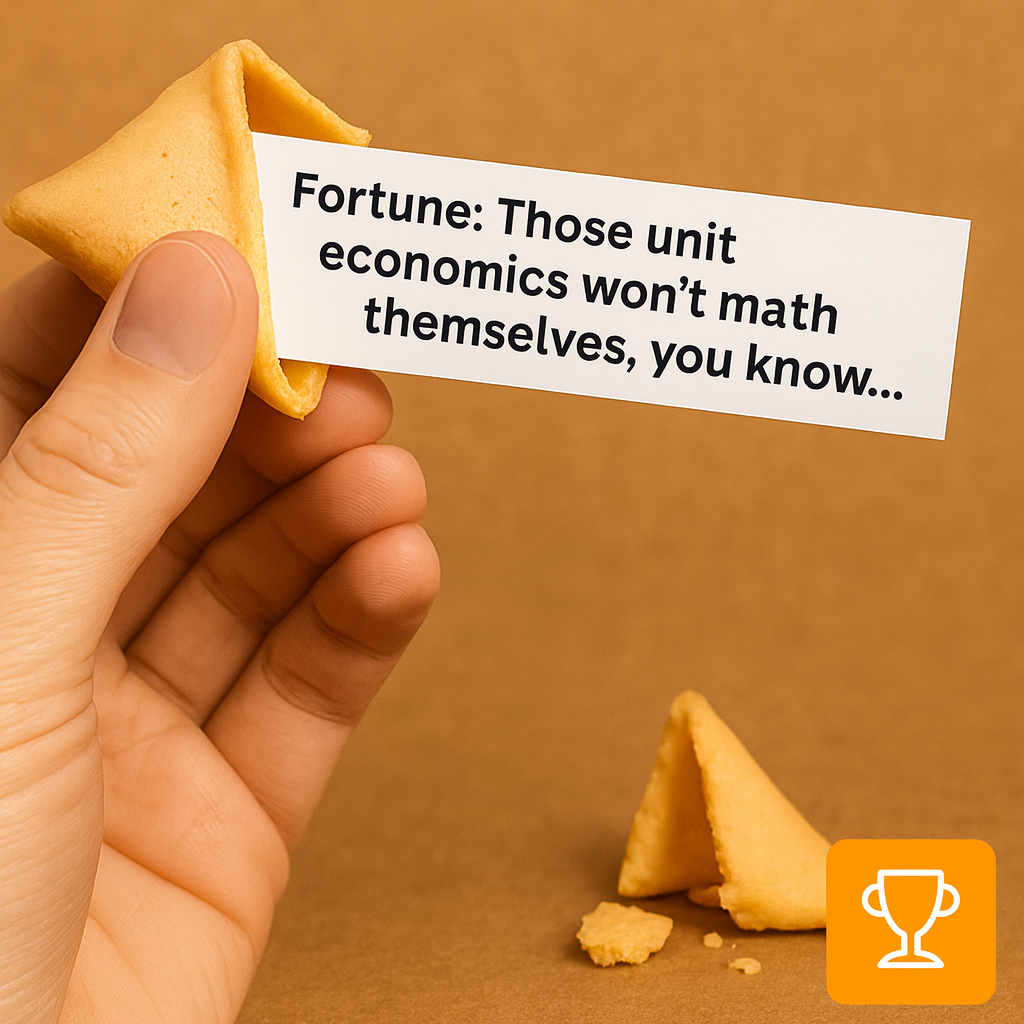 Fortune: Those unit economics won't math themselves, you know...